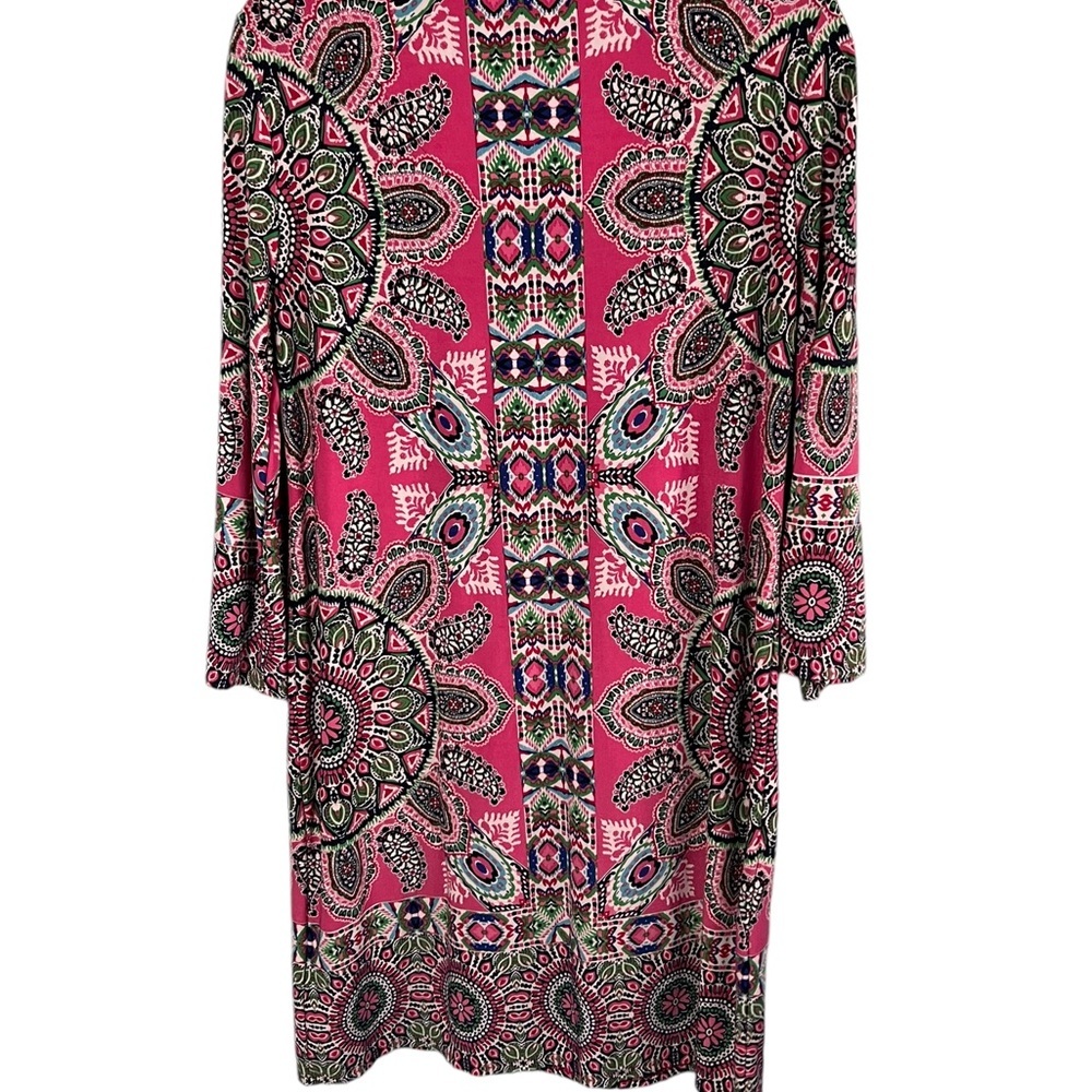 Ruby Rd. Straight Colorful Pasily Dress Size Medium - Picture 2 of 6